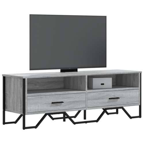 TV ormarić siva boja hrasta 122 x 34 x 41 cm konstruirano drvo Sivi hrast sonoma 1 Cijena