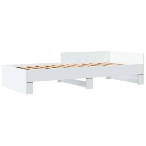 Okvir za krevet bijeli 90x190 cm konstruirano drvo - Bijela 90 x 190 cm Cijena