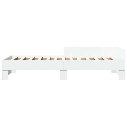 Okvir za krevet bijeli 90x190 cm konstruirano drvo - Bijela 90 x 190 cm Cijena