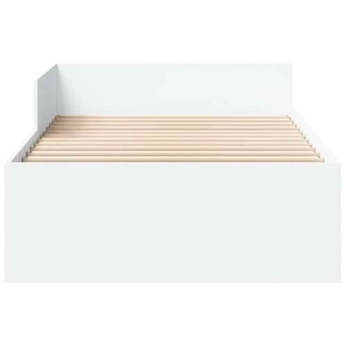 Okvir za krevet bijeli 90x190 cm konstruirano drvo - Bijela 90 x 190 cm Cijena