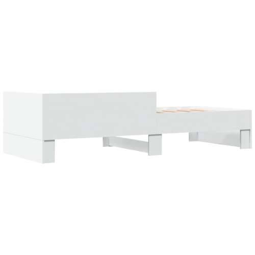 Okvir za krevet bijeli 90x190 cm konstruirano drvo - Bijela 90 x 190 cm Cijena