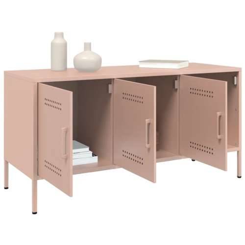 TV ormarić ružičasti 100,5 x 39 x 50,5 cm čelični - Ružičasta 1 Cijena