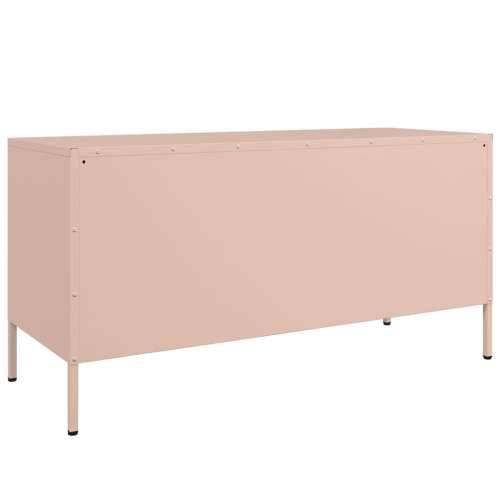 TV ormarić ružičasti 100,5 x 39 x 50,5 cm čelični - Ružičasta 1 Cijena