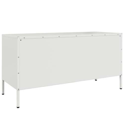 TV ormarić bijeli 100,5 x 39 x 50,5 cm čelični Bijela 1 Cijena