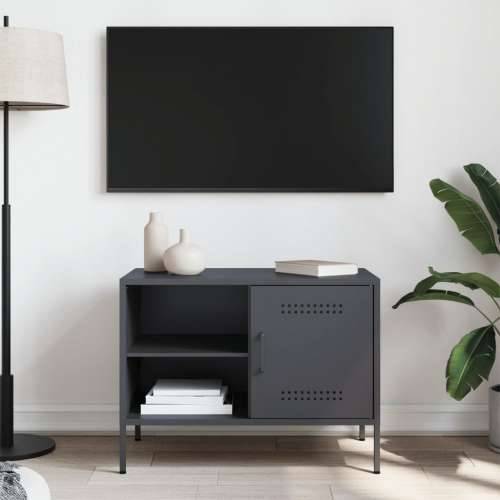 TV ormarić antracit 68 x 39 x 50,5 cm čelični - Antracit 1 Cijena