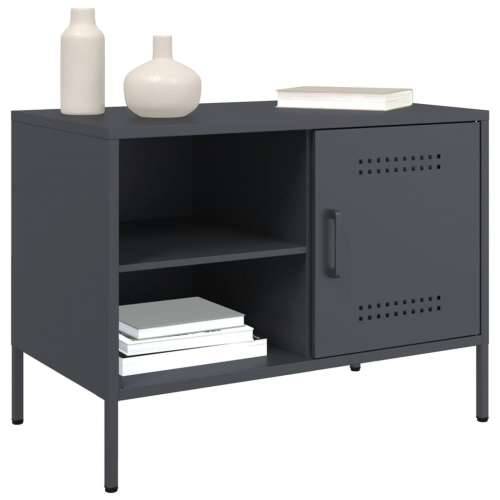 TV ormarić antracit 68 x 39 x 50,5 cm čelični - Antracit 1 Cijena