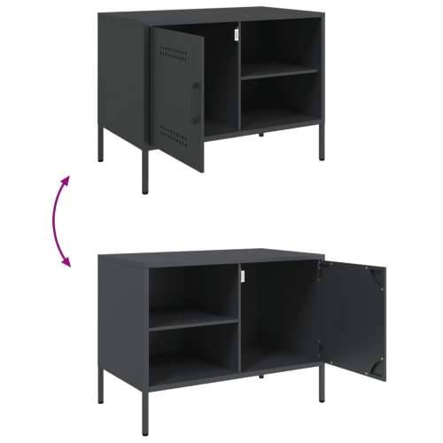 TV ormarić antracit 68 x 39 x 50,5 cm čelični - Antracit 1 Cijena