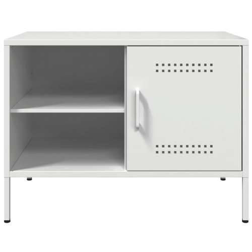 TV ormarić bijeli 68 x 39 x 50,5 cm čelični - Bijela 1 Cijena