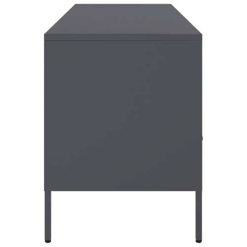 TV ormarić antracit 100,5 x 39 x 50,5 cm čelični Antracit 1 Cijena