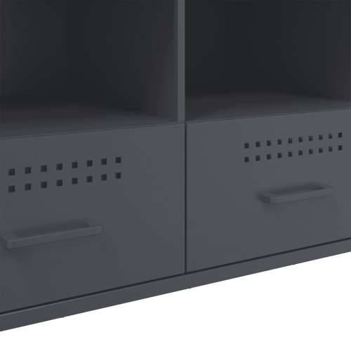 TV ormarić antracit 100,5 x 39 x 50,5 cm čelični Antracit 1 Cijena