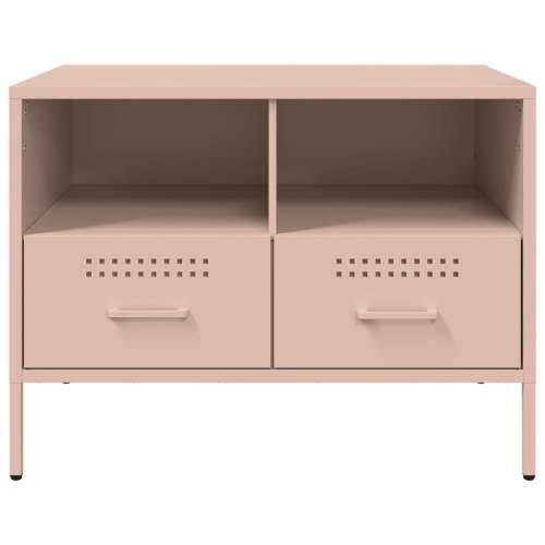 TV ormarić ružičasti 68 x 39 x 50,5 cm čelični - Ružičasta 1 Cijena