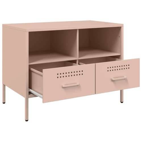 TV ormarić ružičasti 68 x 39 x 50,5 cm čelični - Ružičasta 1 Cijena