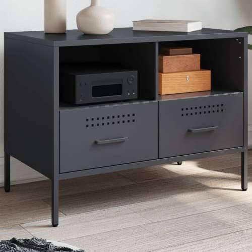 TV ormarić antracit 68 x 39 x 50,5 cm čelični Antracit 1 Cijena