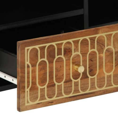 TV ormarić 100 x 33 x 46 cm od masivnog drva manga - boja meda 1 Cijena