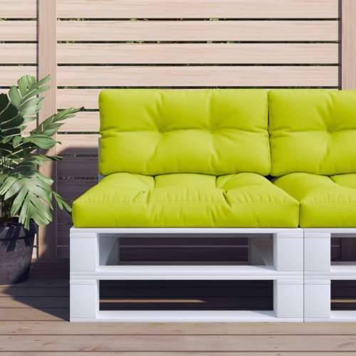 Jastuk za palete jarkozeleni 70 x 40 x 12 cm od tkanine - Svjetlozelena 70 x 40 x 12 cm 1 Cijena