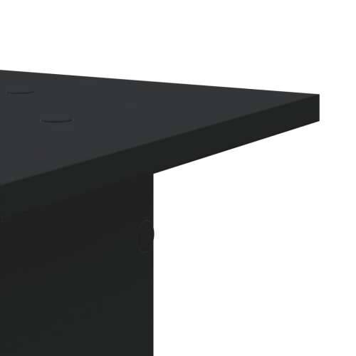 Stalci za zvučnike 2 kom crni 30x30x95 cm konstruirano drvo - Crna 30 x 30 x 95 cm Cijena
