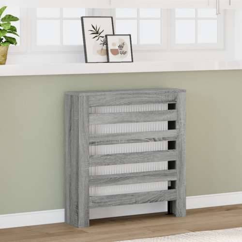 Maska za radijator - Pokrov za radijator hrasta sonome 78x20x82 cm konstruirano drvo - Sivi hrast sonoma 78 x 20 x 82 cm 1 vodor Cijena