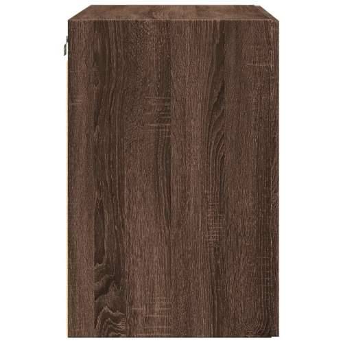 Zidni ormarić smeđa boja hrasta 80x42,5x64 cm konstruirano drvo - Smeđi hrast 1 Cijena