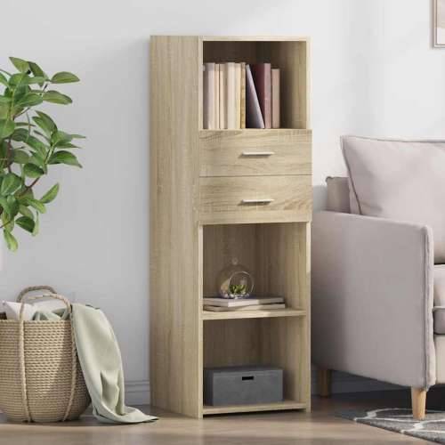 Visoka komoda boja hrasta 40 x 42,5 x 124 cm konstruirano drvo - sonoma hrast 1 Cijena