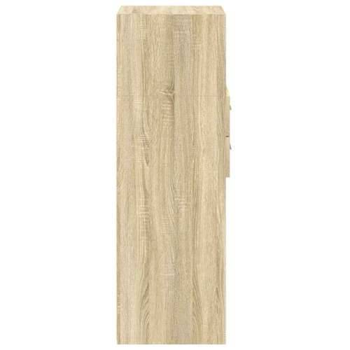 Visoka komoda boja hrasta 40 x 42,5 x 124 cm konstruirano drvo - sonoma hrast 1 Cijena
