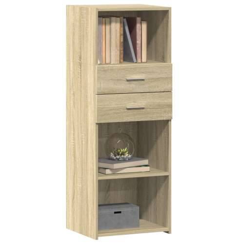 Visoka komoda boja hrasta 45 x 42,5 x 124 cm konstruirano drvo - sonoma hrast 1 Cijena