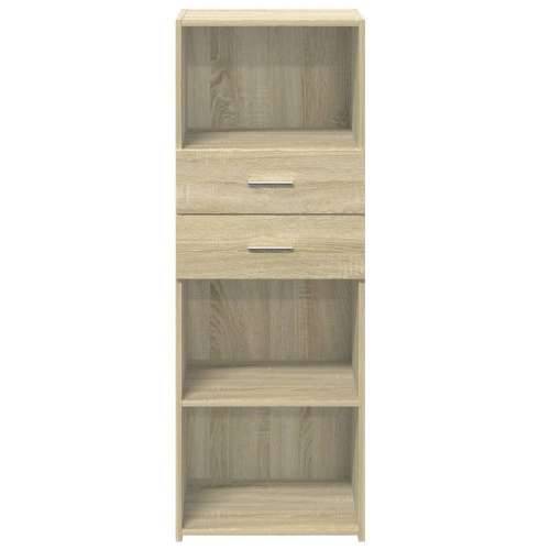 Visoka komoda boja hrasta 45 x 42,5 x 124 cm konstruirano drvo - sonoma hrast 1 Cijena