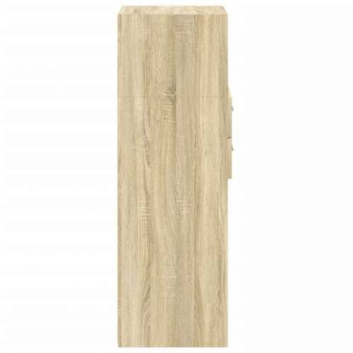 Visoka komoda boja hrasta 45 x 42,5 x 124 cm konstruirano drvo - sonoma hrast 1 Cijena