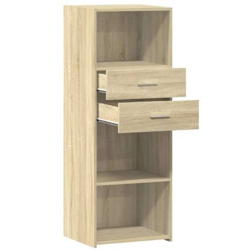 Visoka komoda boja hrasta 45 x 42,5 x 124 cm konstruirano drvo - sonoma hrast 1 Cijena