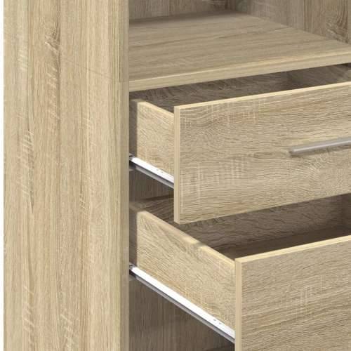 Visoka komoda boja hrasta 45 x 42,5 x 124 cm konstruirano drvo - sonoma hrast 1 Cijena