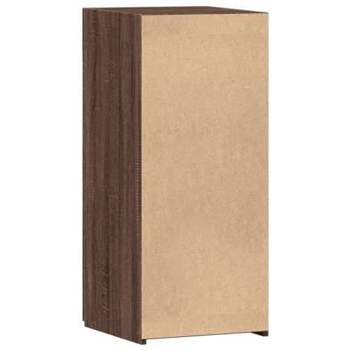 Komoda smeđa boja hrasta 40 x 42,5 x 93 cm konstruirano drvo - Smeđi hrast 1 Cijena