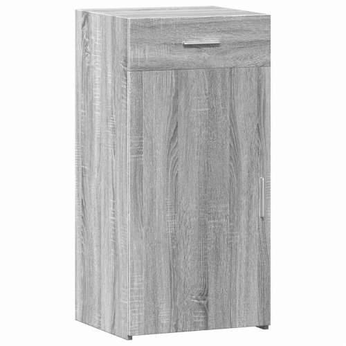 Komoda boja sivog hrasta sonome 45x42,5x93 cm konstruirano drvo - Sivi hrast sonoma 1 Cijena
