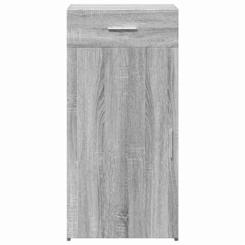 Komoda boja sivog hrasta sonome 45x42,5x93 cm konstruirano drvo - Sivi hrast sonoma 1 Cijena