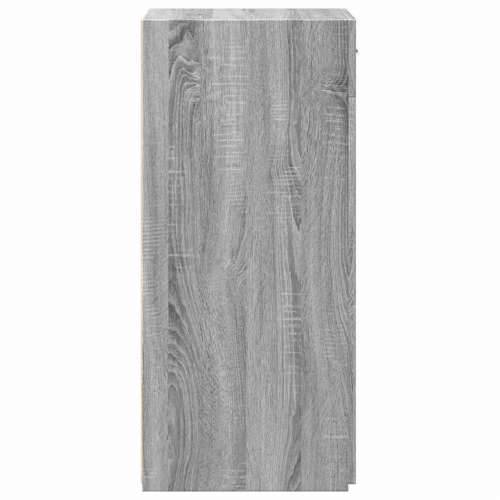 Komoda boja sivog hrasta sonome 45x42,5x93 cm konstruirano drvo - Sivi hrast sonoma 1 Cijena