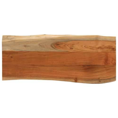 Stolna ploča 90x40x3,8 cm pravokutna bagremovo drvo živi rub - Bagremovo drvo (prirodno) 90 x 40 cm 1 38 mm Cijena