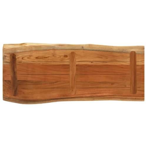 Stolna ploča 90x40x3,8 cm pravokutna bagremovo drvo živi rub - Bagremovo drvo (prirodno) 90 x 40 cm 1 38 mm Cijena