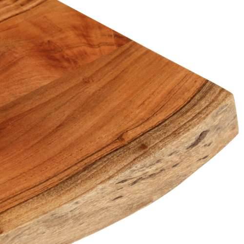 Stolna ploča 90x40x3,8 cm pravokutna bagremovo drvo živi rub - Bagremovo drvo (prirodno) 90 x 40 cm 1 38 mm Cijena