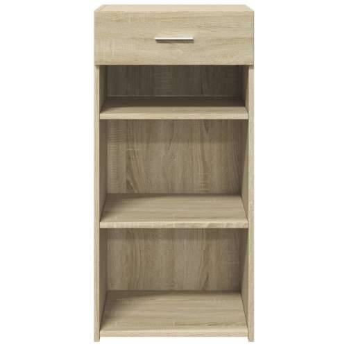 Komoda boja hrasta sonome 45 x 42,5 x 93 cm konstruirano drvo sonoma hrast 1 Cijena
