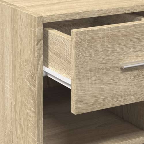 Komoda boja hrasta sonome 45 x 42,5 x 93 cm konstruirano drvo sonoma hrast 1 Cijena
