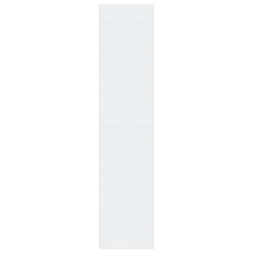 Visoka komoda bijela 30 x 41 x 185 cm od konstruiranog drva - Bijela 1 Cijena