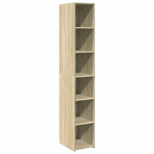 Visoka komoda boje hrasta 30x41x185 cm od konstruiranog drva - sonoma hrast 1 Cijena