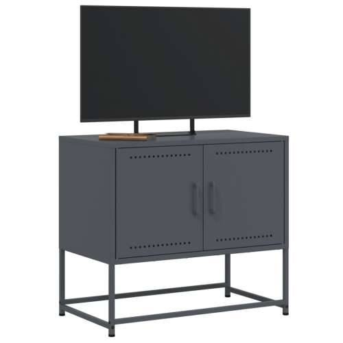 TV ormarić antracit 68,5 x 39 x 60,5 cm čelični - Antracit 1 Cijena