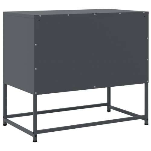 TV ormarić antracit 68,5 x 39 x 60,5 cm čelični - Antracit 1 Cijena