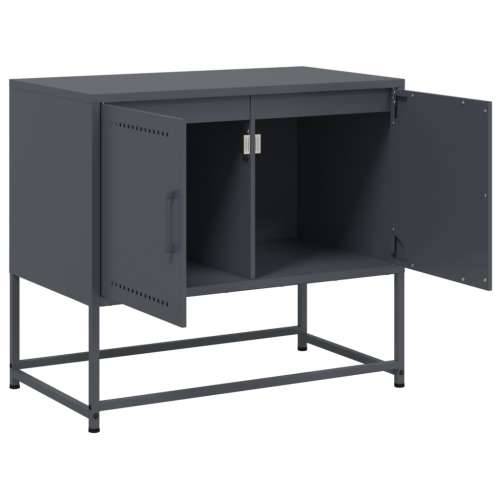 TV ormarić antracit 68,5 x 39 x 60,5 cm čelični - Antracit 1 Cijena