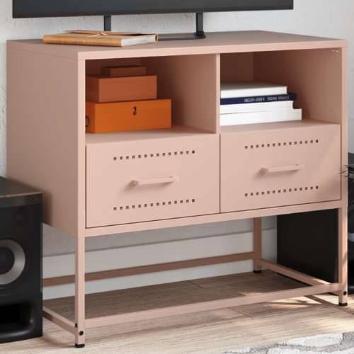 TV ormarić ružičasti 68 x 39 x 60,5 cm čelični - Ružičasta 1 Cijena