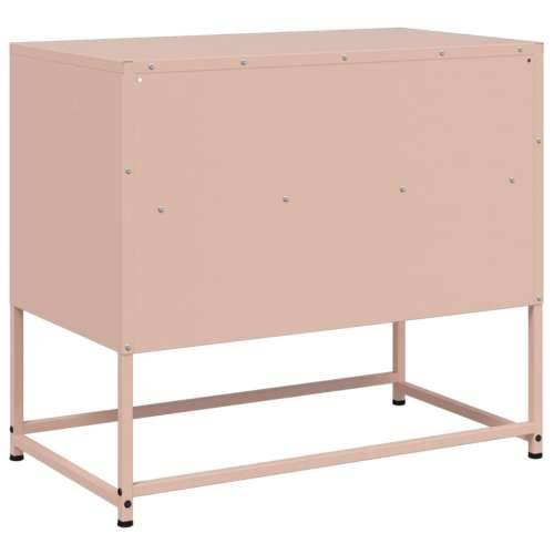TV ormarić ružičasti 68 x 39 x 60,5 cm čelični - Ružičasta 1 Cijena