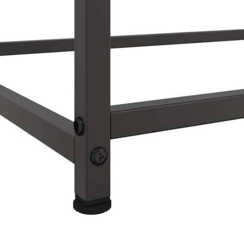 Komoda crna 100,5 x 39 x 107 cm od čelika - Crna 1 Cijena