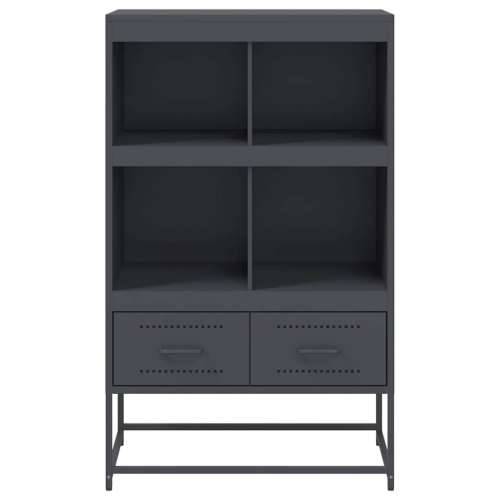 Visoka komoda antracit 68x39x111,5 cm od čelika Antracit 1 Cijena