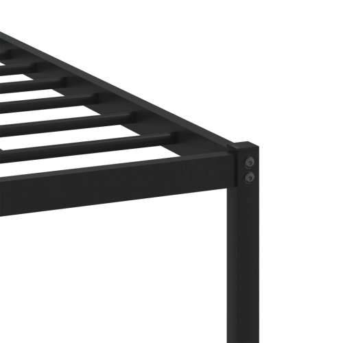 Metalni okvir kreveta bez madraca smeđi hrast 107x203 cm - Smeđi hrast 107 x 203 cm s uzglavljem Cijena