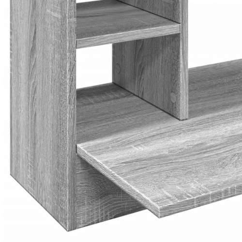 Zidni radni stol boja sivog hrasta sonome 105x48x75 cm drveni - Sivi hrast sonoma Cijena