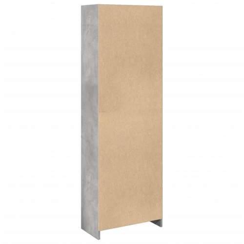 Regal za knjige boja betona 57x28,5x174 cm konstruirano drvo Beton siva 1 174 cm Cijena